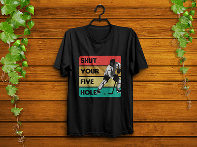 Hockey t-shirt design