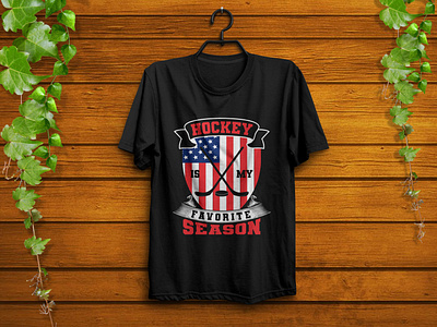 Hockey t-shirt design