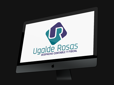 Logo Ugalde Rosas branding imagen corporativa logo logotipos vector