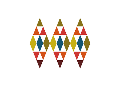 TribArt abstract colourful flat geometric minimal pattern shapes society6 tribalart ullacosta vector vectorart