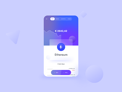 Crypto exploration app concept crypto exchange cryptocurrency design ethereum interface investment app mobile mobile ui ui ui app