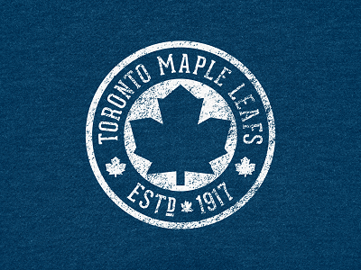 Maple Leafs blue branding canada hockey identity maple leaf roundel sports sports identity sports logo toronto white