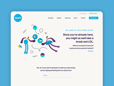 BNA Website-404 Page