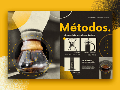Chantuc - 2018 Catalog branding catalog chemex coffee ecommerce editorial methods print product page products