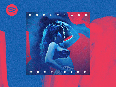 Dreamland Fuck/ride - Spotify Playlist artwork color colours design exploration music playlist spotify