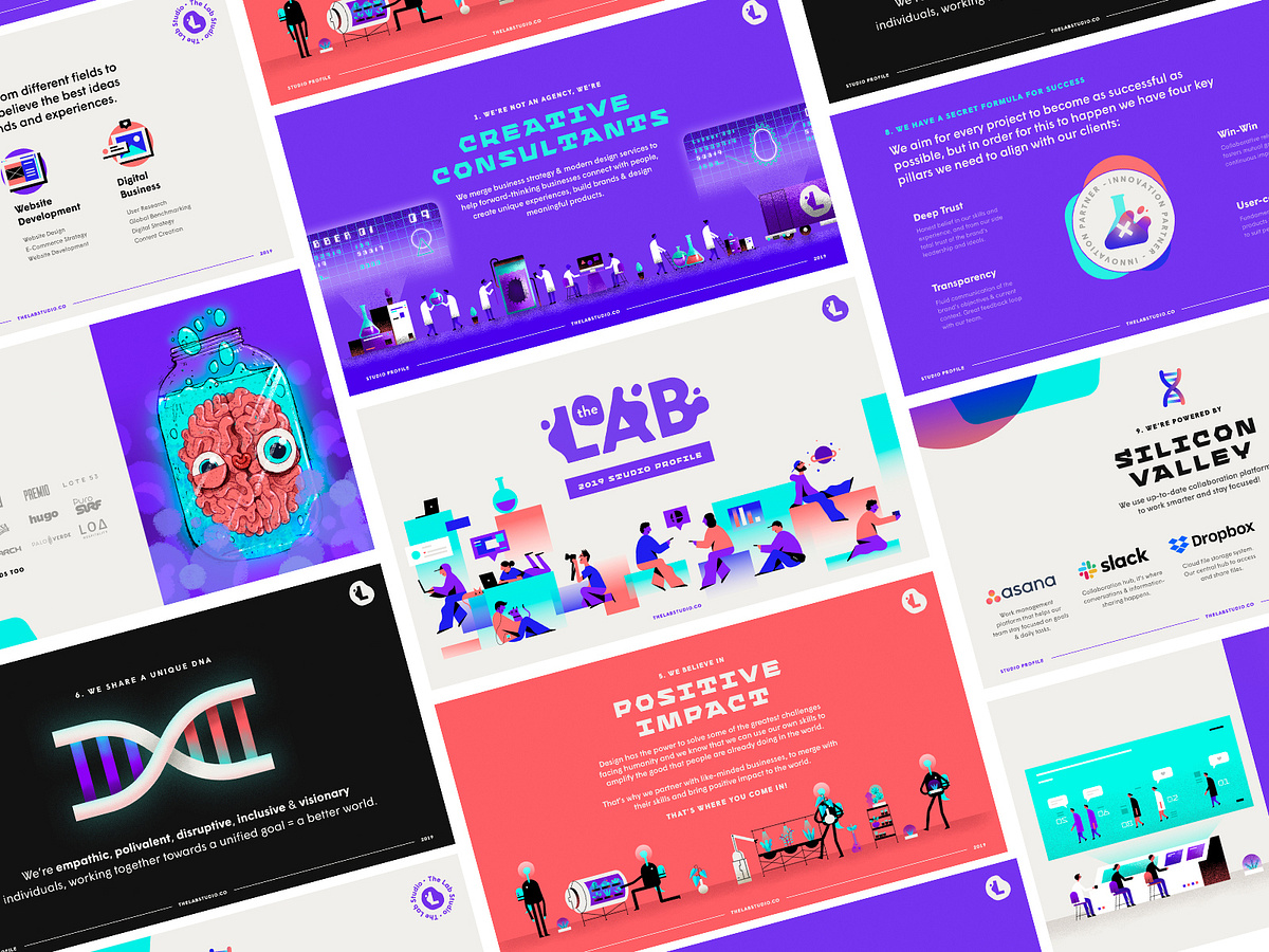 The Lab Studio Studio Deck by Erick Chévez / VÚO on Dribbble