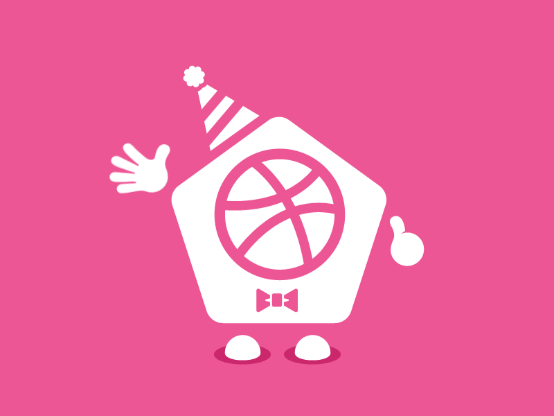 Dribbble's Birthday Anticipation birthday dribbble excited gif