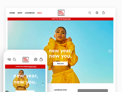 Bèlvoz eCommerce Home Page pt 2 branding design ecommerce fashion ios mobile ui ui ux design ux