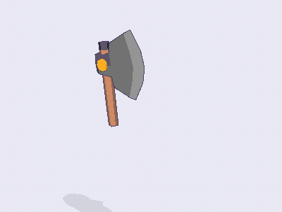 Axe'd [Animated] 3d animated art game gif retro