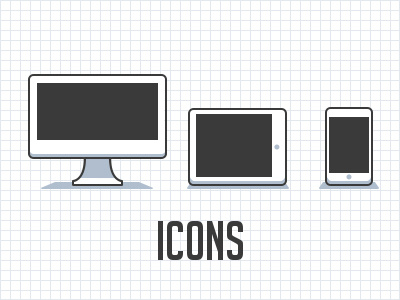 Icons w/ Shadows