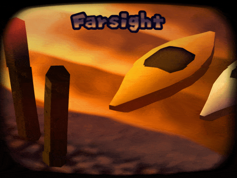 Lake Party - SUNSET 3d animation c4d dreamcast geometric gif minimal n64 retro video game