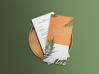 Menu Brand Identity