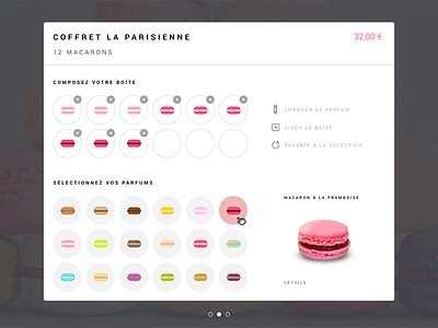 Sweet shop website awesome chocolat desktop macaron shop sweet web