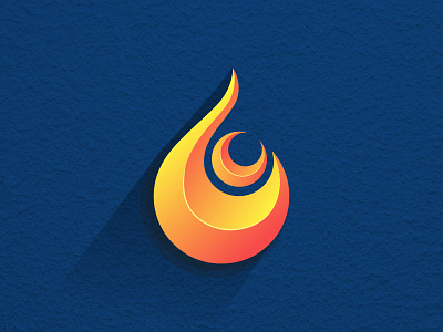 Fire brand identity branding design font mark leaf logo