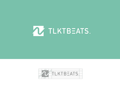 TLKTBEATS grid icon logo music production simple