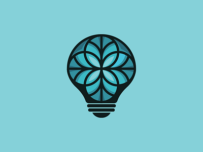 Spiritual Idea creative design idea illustration lamp logo spiritual unused vector