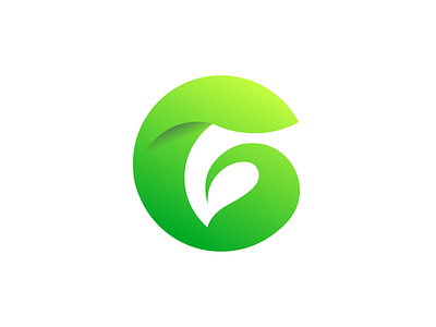 G Leaf creative design flower g graphic illustrator leaf leaves logo logodesign unused