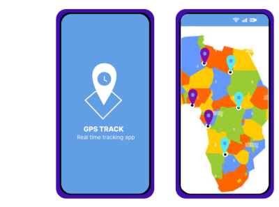 Location Tracker # Daily UI Challenge design illustration logo typography uiux design vector web application