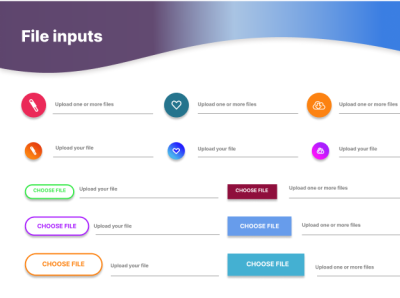 File Upload Design # Daily UI Challenge branding design illustration typography vector web application