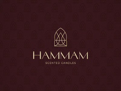 Hammam Scented Candles - Logo & Packaging Design adobe illustrator branding branding identity candlelover concept design elegant gold graphic design logo logodesign luxury luxurybranding mockup packaging design pink visual identity