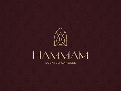 Hammam Scented Candles - Logo & Packaging Design adobe illustrator branding branding identity candlelover concept design elegant gold graphic design logo logodesign luxury luxurybranding mockup packaging design pink visual identity