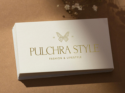 Pulchra Style - Fashion Logo Design adobe illustrator branding graphic design logo logobrand logodesign logodesigner logos luxurybranding mockup