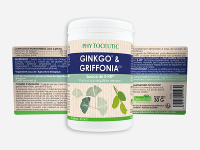 Étiquette Ginkgo & Griffonia