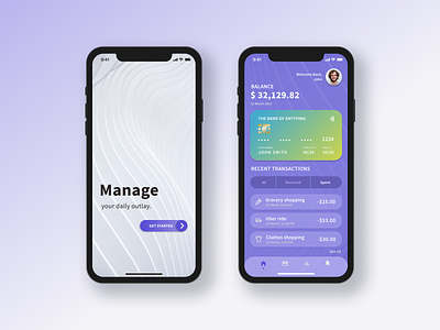 Digital Wallet App Design