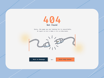 Error 404 Page 404 404page challenge dailyui design error ui ux web
