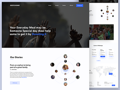 Charity/Orphanage - Landing Page