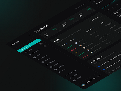 Hera Healthcare | Healthcare Agency Dashboard Design