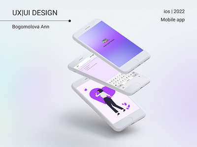 read and listen design mobile app ui uxui дизайн веб дизайн