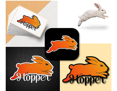 Hopper- Visual Brand Identity branding design graphic design illustration logo style guideline typography vector visual identity