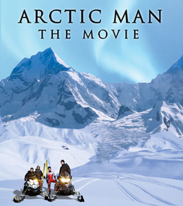 Arctic Man: The Movie DVD Cover alaska arctic man collateral documentary dvd cover northern lights