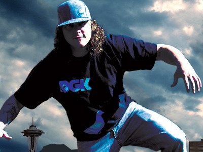 Seattle to Anchorage Flyer alaska anchorage hip-hop illustrator indefinate etticate odyssey photoshop surreal