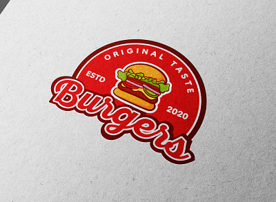 Burger logo hand drawn style badge emblem logo art badge burger burgers cafe logo delicious emblem fast food fast food logo food logo hand drawn hot junk food logo restaurant logo tasty