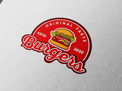 Burger logo hand drawn style badge emblem logo art badge burger burgers cafe logo delicious emblem fast food fast food logo food logo hand drawn hot junk food logo restaurant logo tasty