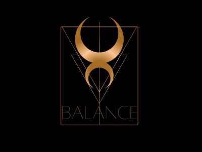 BALANCE Logo branding bussines card design graphic design illustration logo typography vector