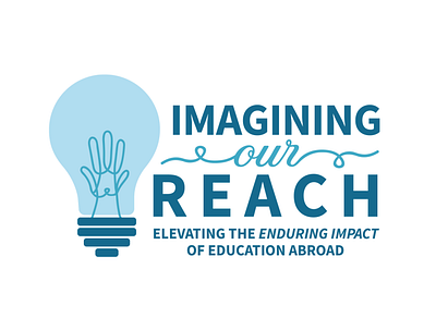 Imagining Our Reach branding graphic design