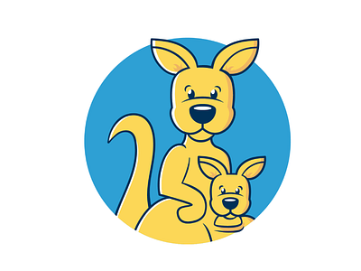 New You, New Roo! branding graphic design illustration mascot
