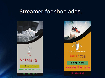 Streamer Advertisement adobe illustrator adobe photoshop branding design graphic design illustration outdoor design