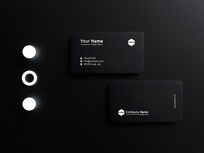 Minimal business card black business card branding business card business card minimal business card self branding