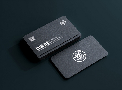 Minimal business card creative
