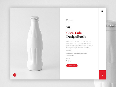 Product detail page Coca-Cola