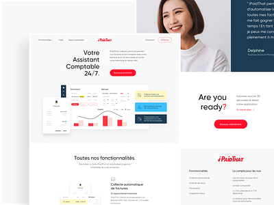iPaidThat Home Page art direction branding concept design desktop homepage illustration product startups ui ux website