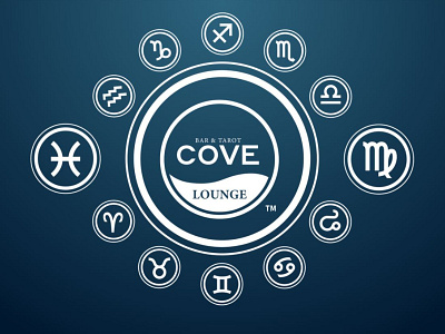 COVE - 2019 TIFF | Bar & Tarot Card Reading Lounge branding cove graphic design illustration logo tarot card vector visual exploration