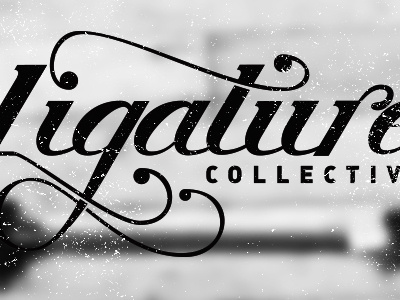 Ligature Collective collective handletter illustration lettering ligature photography type typography