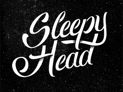 Never enough sleep handletter illustration lettering type typography