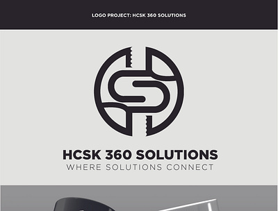 LOGO - HCSK 360 SOLUTIONS branding design graphic design illustration logo motion graphics typography vector