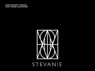 LOGO - STEVANIE branding design graphic design illustration logo motion graphics typography vector